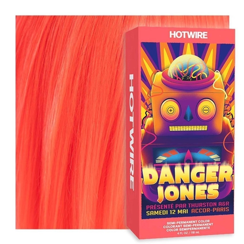 Danger Jones hair dye Hotwire no developer‎ needed